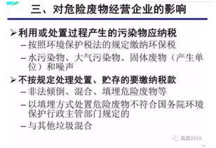 ppt 环保部研究员深度解读环境保护税法 危险废物